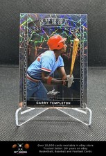 2024 Leaf Trinity Mega Box Steel Lazer Foil Silver #S-35 Garry Templeton