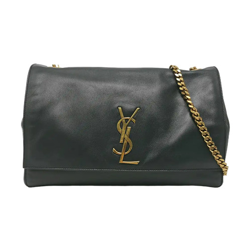 Yves Saint Laurent KATE Crossbody bags Leather Green Free Shipping | Duties Paid