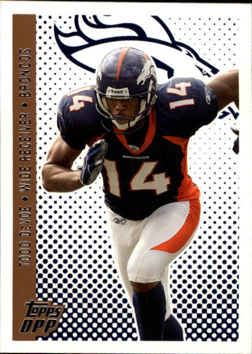 2006 Topps Draft Picks and Prospects #110 Todd DeVoe RC - FB