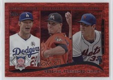 2014 Topps League Leaders Red Hot Foil Clayton Kershaw Jose Fernandez #113 0wn0