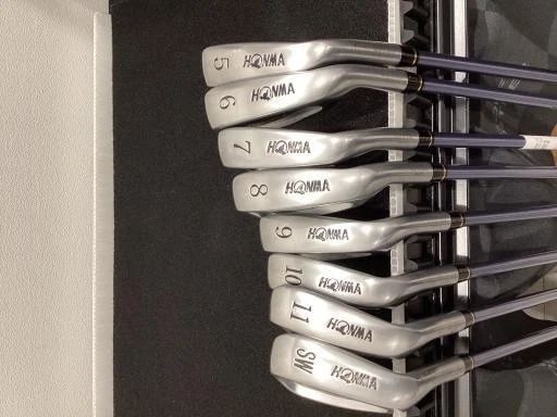 Ladies HONMA GOLF Twin Marks TM-602 8pcs Iron Set 5-11/SW Flex-L SK550 No H/C - Image 4 of 4