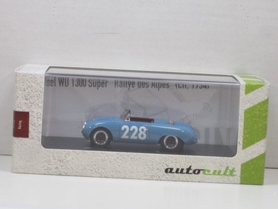 Denzel WD 1300 Super 1954 Nr.228 in light blue Box Autocult 07033 1:43 lim.