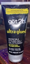Got2b Ultra Glued Invincible Styling Gel For Vertical Styles - 6oz NEW