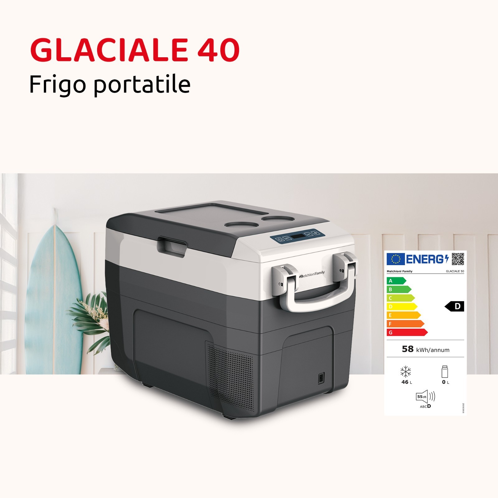 Frigo Portatile Melchioni GLACIALE 40 da 37 Litri foto 5