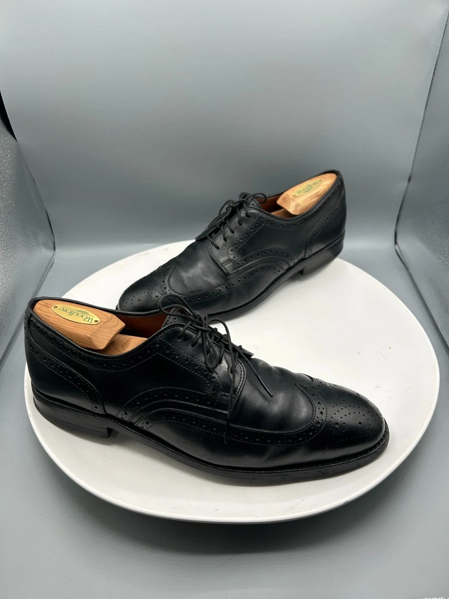Allen Edmonds Shoes Men 8.5D Black Voyager Oxfords Leather Balmoral Lace Up 6180 Allen Edmonds Voyager | eBay main image 3