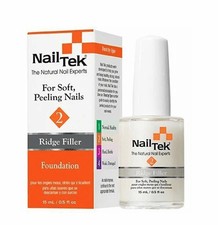 Nail Tek Ridge Filler 2 Foundation - For Soft, Peeling Nails 0.5 oz