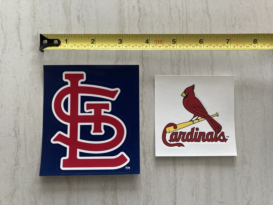 (2) St. Louis Cardinals Logo Stickers Decals MLB | eBay