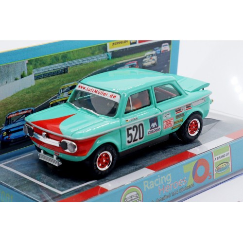 NSU TT Cup 1/64 Racing Heroes Miniature de Collection Haute Précision n.520
