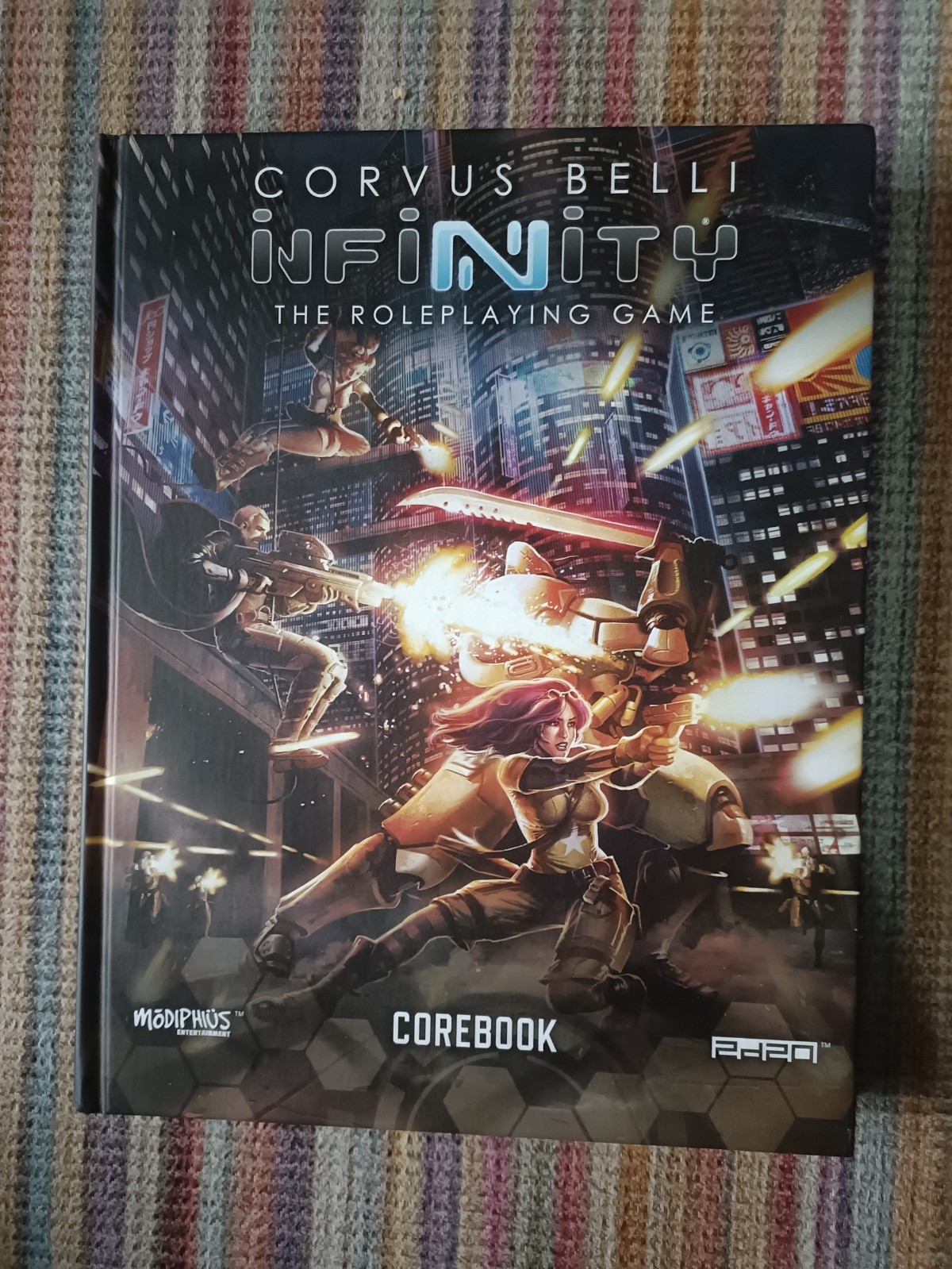 CORVUS BELLI  / INFINITY The Roleplaying Game Corebook Morpheus Ent 2017