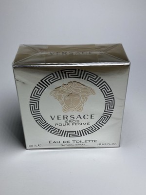 Versace Eros Pour Femme EDT 1oz 30ml Spray Women Fresh Citrus