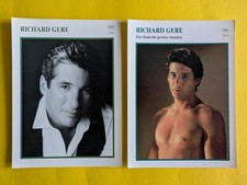 RICHARD GERE / 2 Filmstar - Sammelkarten
