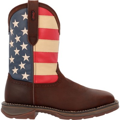 Durango  Workin' Rebel  Patriotic Steel Toe Work Boot