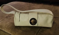 EUC Kate Spade Cream Colored Saffiano Leather Shoulder Bag