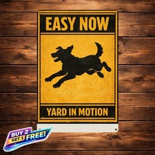 Slow Kids At Play Aluminum Metal Sign Home Safety Wall Decor 8x12