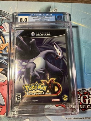 Pokemon: XD Gale of Darkness, CGC 8.0 Nintendo GameCube, CIB