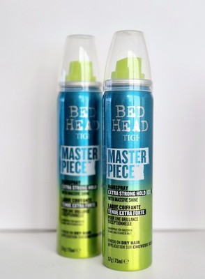 Tigi Bed Head Masterpiece Haarspray Extra Strong  Reisegröße 2x 75 ml NEU 
