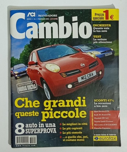 85293 GETRIEBE 2003 a. 3 Nr. 2 - Opel Vectra / Audi A4 / Mazda 6 / Porsche Cayenne