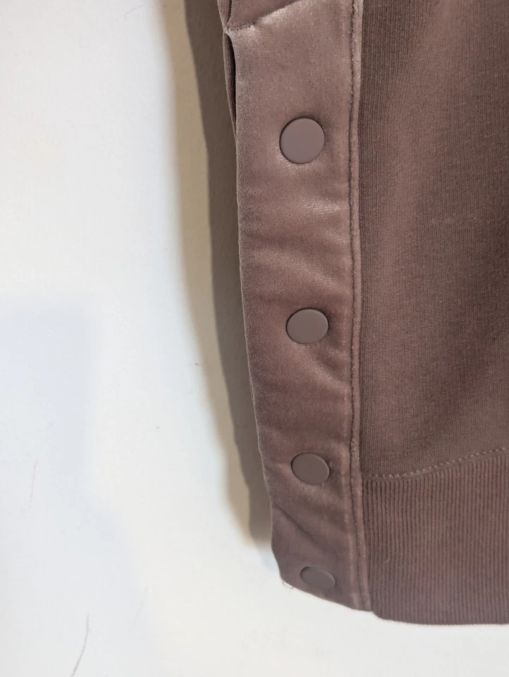 Sudadera Top Athleta Retroplush Mujer Talla XL Terciopelo Marrón Atletismo Foto 2 de 4