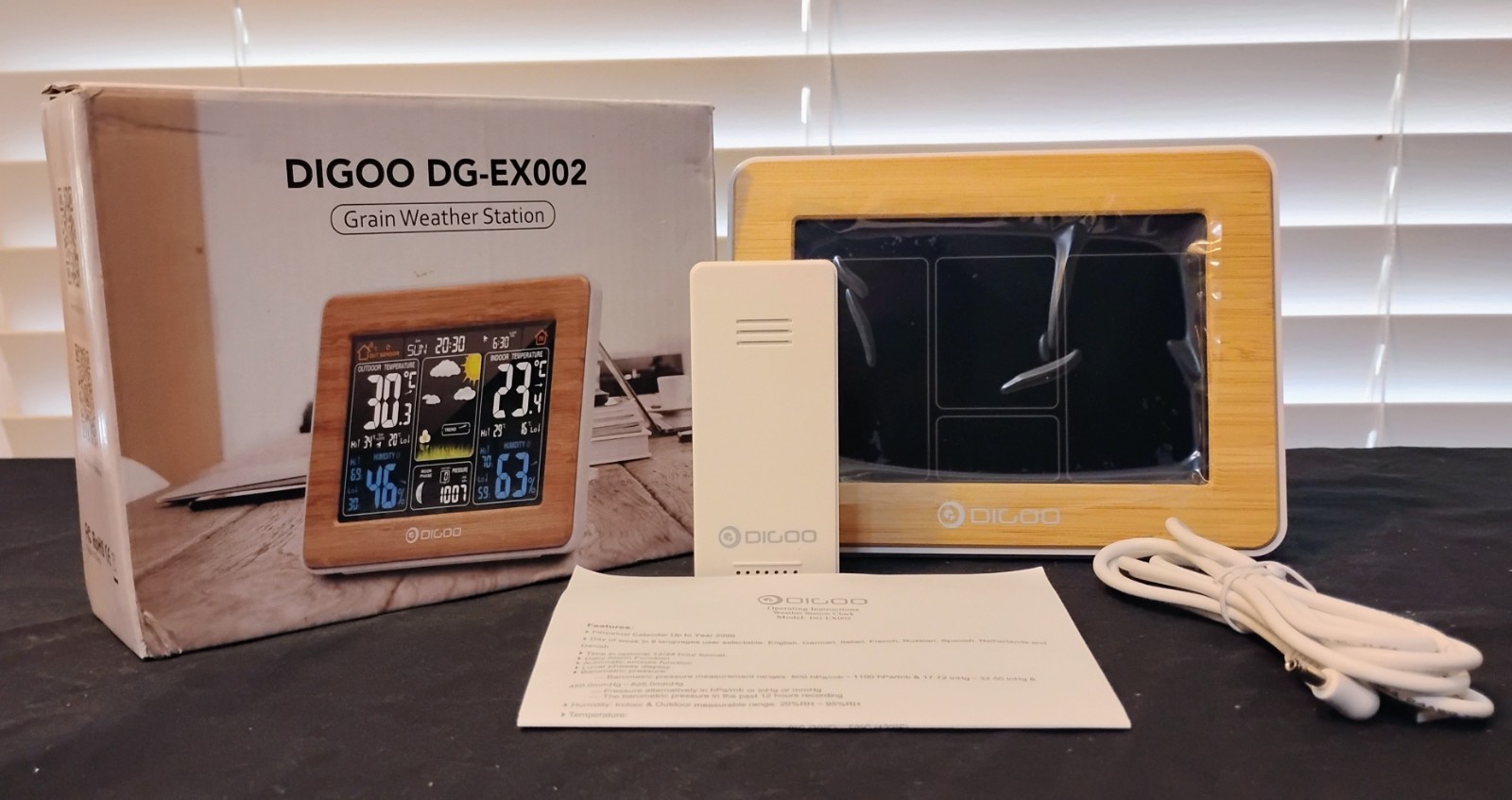 Digoo Model Dg-ex002 Open In Box