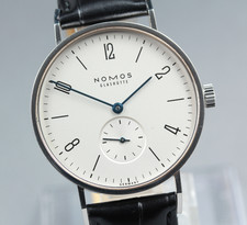 [Ecc+5] Orologio Uomo NOMOS Tangente 35 Small Second 35mm Carica Manuale...