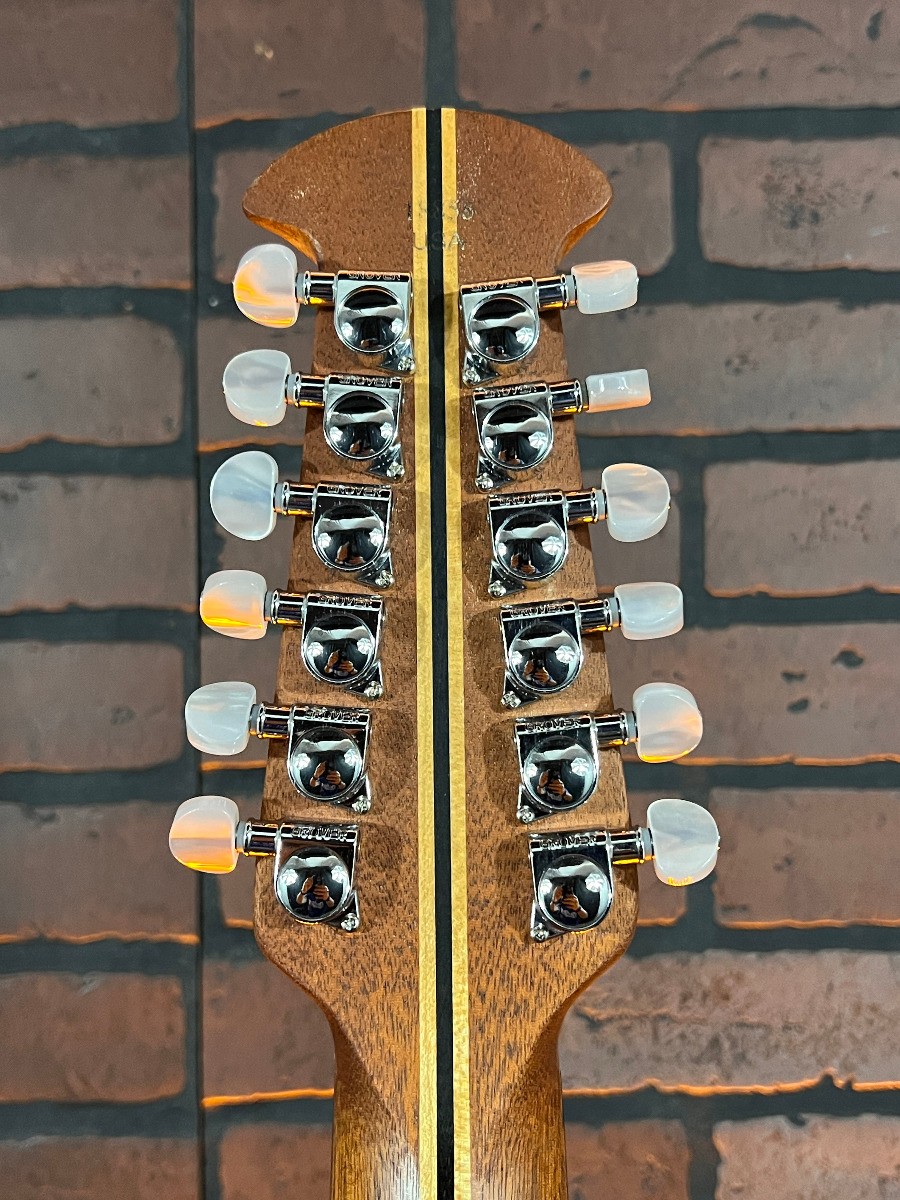 2001 Ovation Adamas W598 12 String Acoustic Electric Guitar Colbalt Blue Carb...