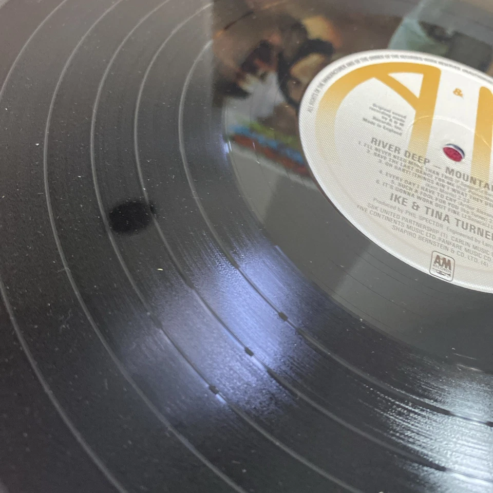 IKE and TINA TURNER - River Deep Mountain High VINYL ALBUM Mint - Phil Spector - Image 4 of 4