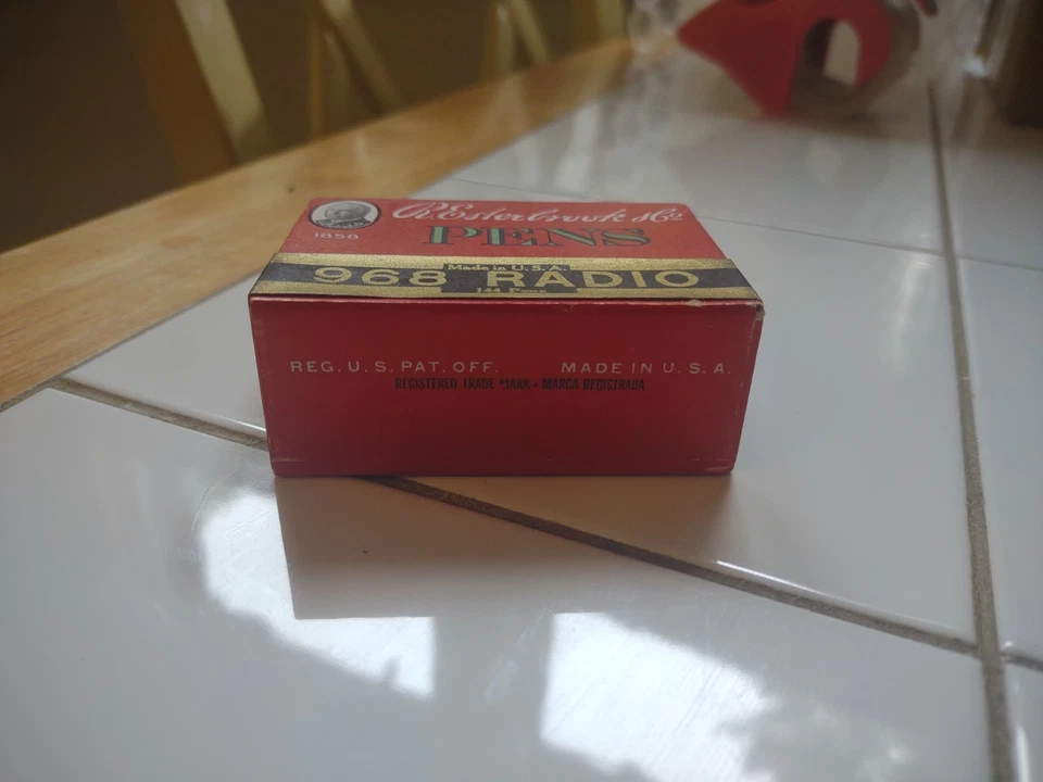 Paquete de 2 plumillas estilográficas Esterbrook vintage 988 radio pluma estilográfica. 1 está precintado Foto 2 de 4