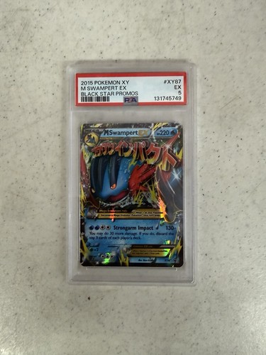 M Swampert-EX graded PSA 6 for sale on eBay