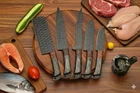 Handmade Chef Knife Set Personalized Custom Kitchen Knives Gift for Him & Her
