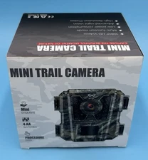 GEVSYUE Mini Trail Camera 1080P Deer Hunting Cam Waterproof Compact Wildlife