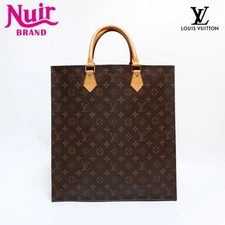 Vuitton LV 2002 Model Monogram Sac Plat Handbag from JAPAN
