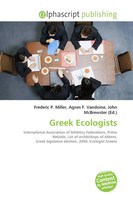 Frederic P. Miller (U. A.) | Greek Ecologists | Taschenbuch | Englisch (2026)