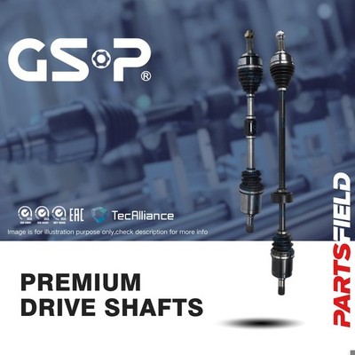 Pair Front GSP CV Joint Drive Shafts for Honda Jazz 2008-2021 FWD GF GK GP
