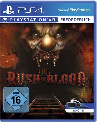 Until Dawn: Rush of Blood VR Only [ Playstation 4 PS4 ]