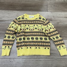 Pokemon Pikachu childs size XS Winter Christmas Sweater pullover