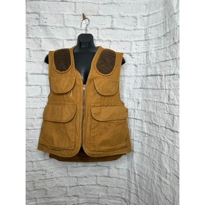 VINTAGE Pennys Foremost Hunting Clothing Duck Vintage Canvas Vest USA Large Men