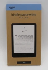 Amazon Kindle Paperwhite Gen 12 16GB Black NEW SEALED