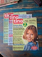 3 x Tina 9,11,14/1976 ,Heft, Broschüre, Zeitschrift,alt, Vintage 