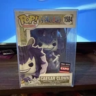 Funko POP! One Piece Caesar Clown #1584 EXPO 2024 Limited Edition with Protector