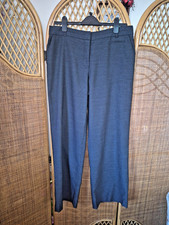 NEXT Women’s Trousers Size 14R Navy Straight Leg Work Office Smart Tailored Pant