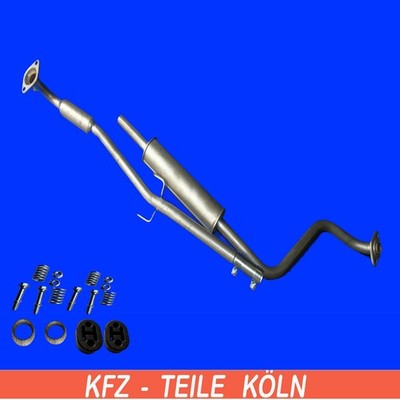 für TOYOTA YARIS (_P1_) 1.3 MITTELSCHALLDÄMPFER + Montagesatz