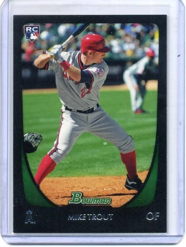 Mike Trout 2011 Bowman Rookie Card RC #101 Los Angeles Angels GEM MT ?