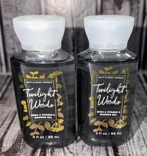 2X Bath and Body Works Twilight Woods Shower Gel Travel Size 3oz ea NEW 