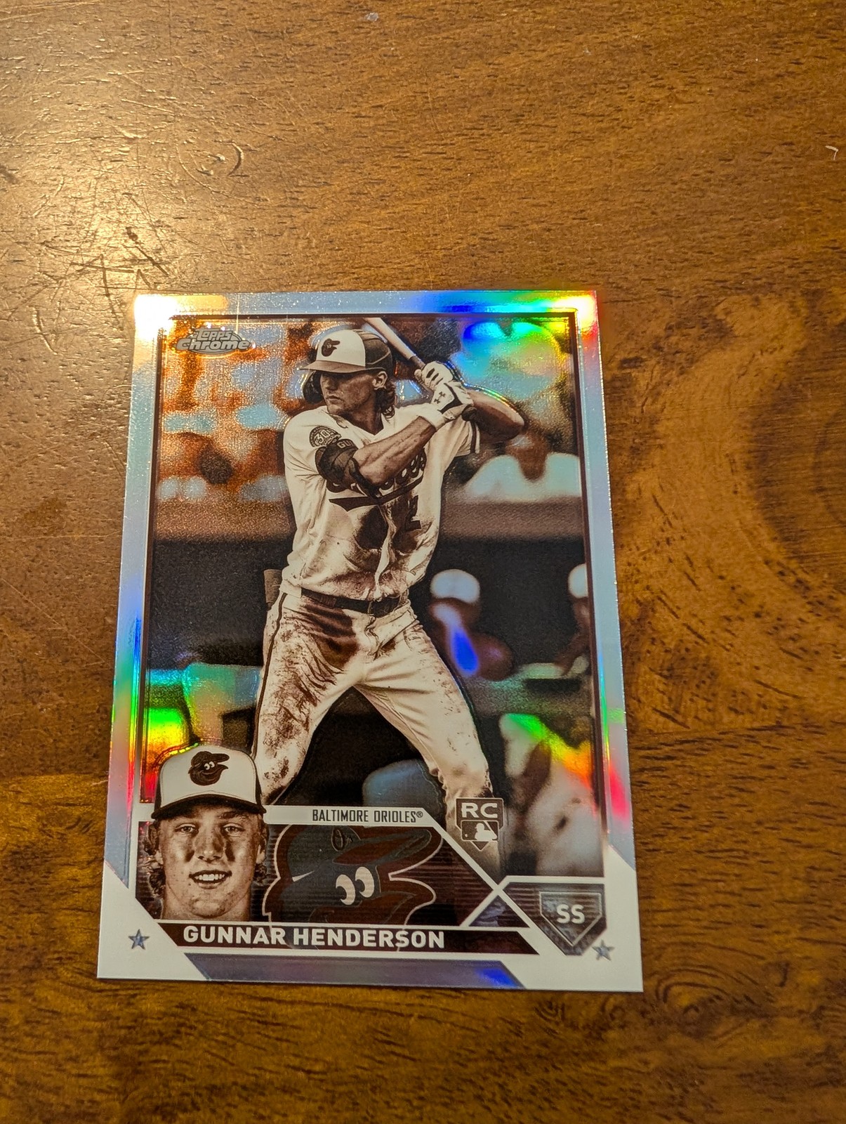 2023 Topps Chrome #2 Gunnar Henderson Sepia Refractors