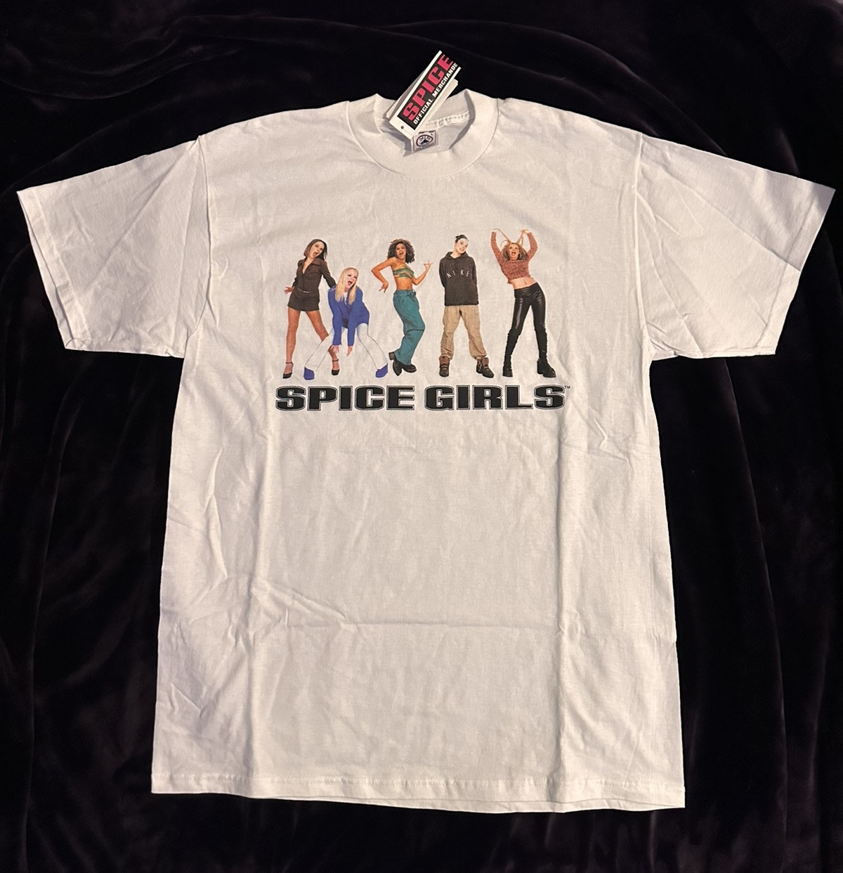 ミュージシャン 90's Spice Girls t-shirt Vintage 90s Spice Girls T Shirt Youth Large Women's Small 1997