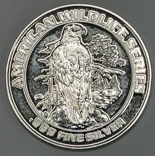 Colorado Collector American Wildlife Series Eagle - .999 Fine Silver Coin