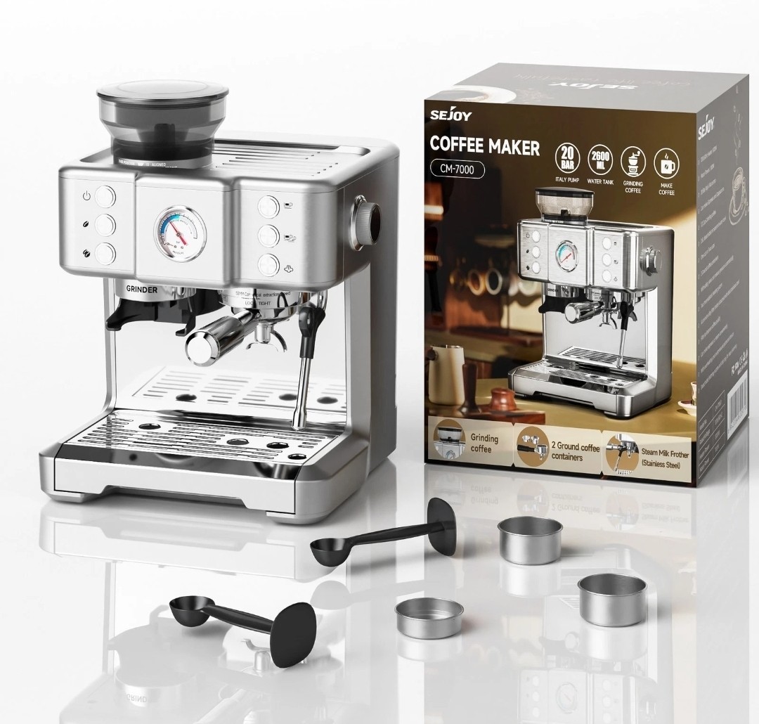 Cappuccino Machine With Steam Wand