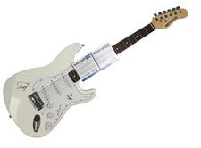 Nirvana Signed Arctic White Huntington Electric Guitar ACOA