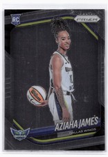 2025 Panini WNBA Prizm - Aziaha James#141 Rookie RC Base Wings