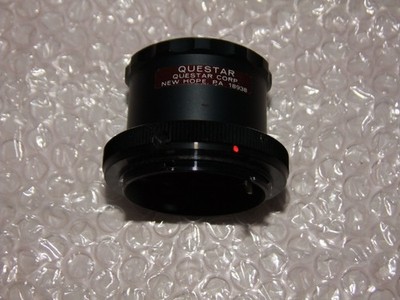 Questar telescope 35mm camera adapter w/other adapters Rare